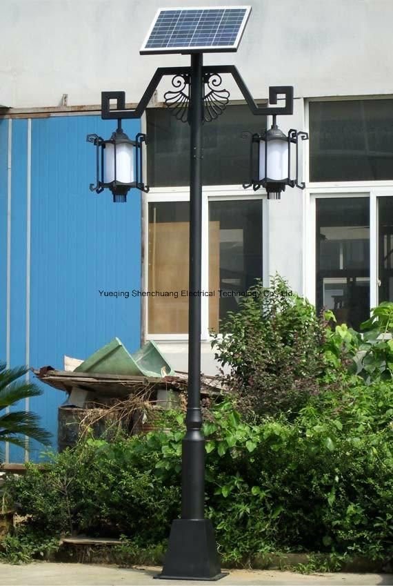 Outdoor LED Courtyard Solar Street Lights for Garden Path Road