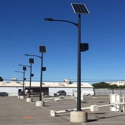 High Bright 6m 30W LED Solar Street Light with Battery Hang on The Pole