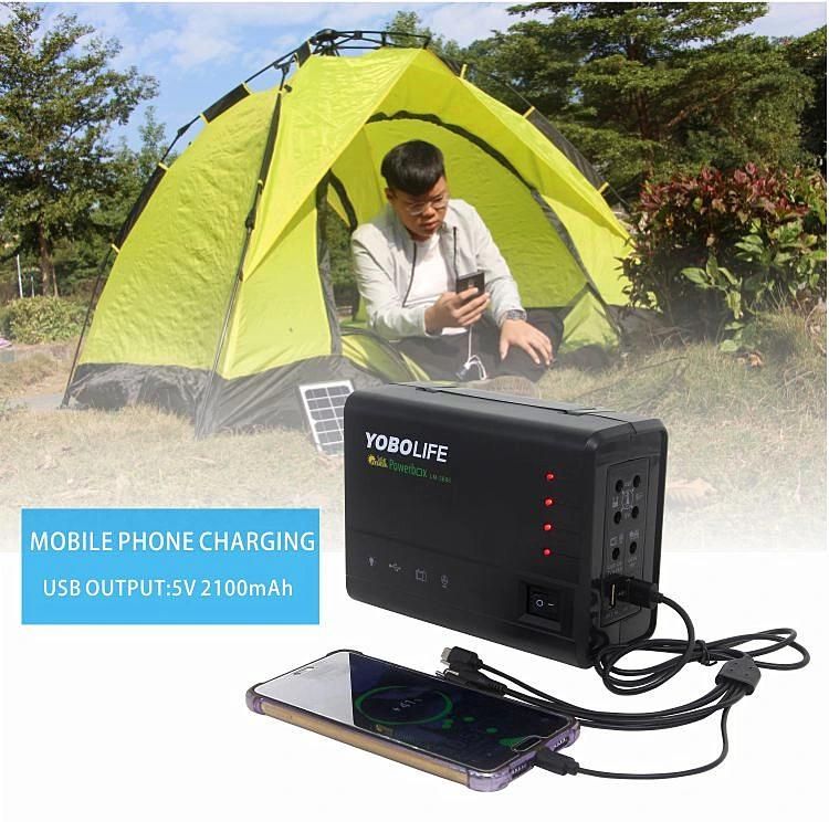 Portable Solar Charge Power Bank