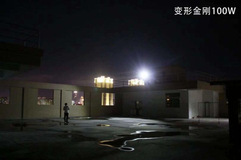400W Solar Energy LED Lighting IP67 Flood Lamp with Camera