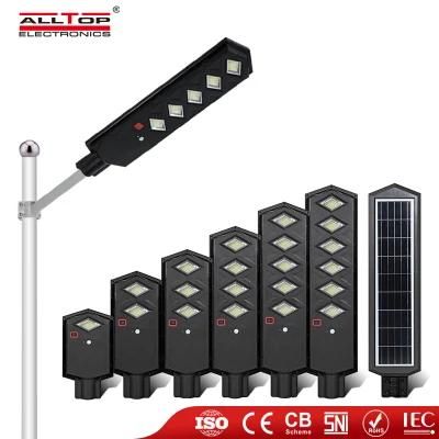 Alltop Integrated IP65 Waterproof 50W 100W 150W 200W 250W 300W Outdoor All in One LED Solar Streetlight