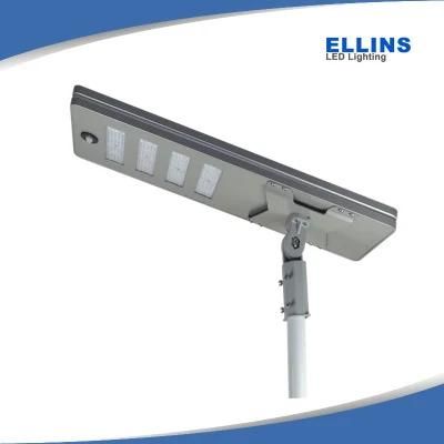 60W 70W Outdoor LED Lighting Solar Power Street Light with Monocrystalline Solar Panel