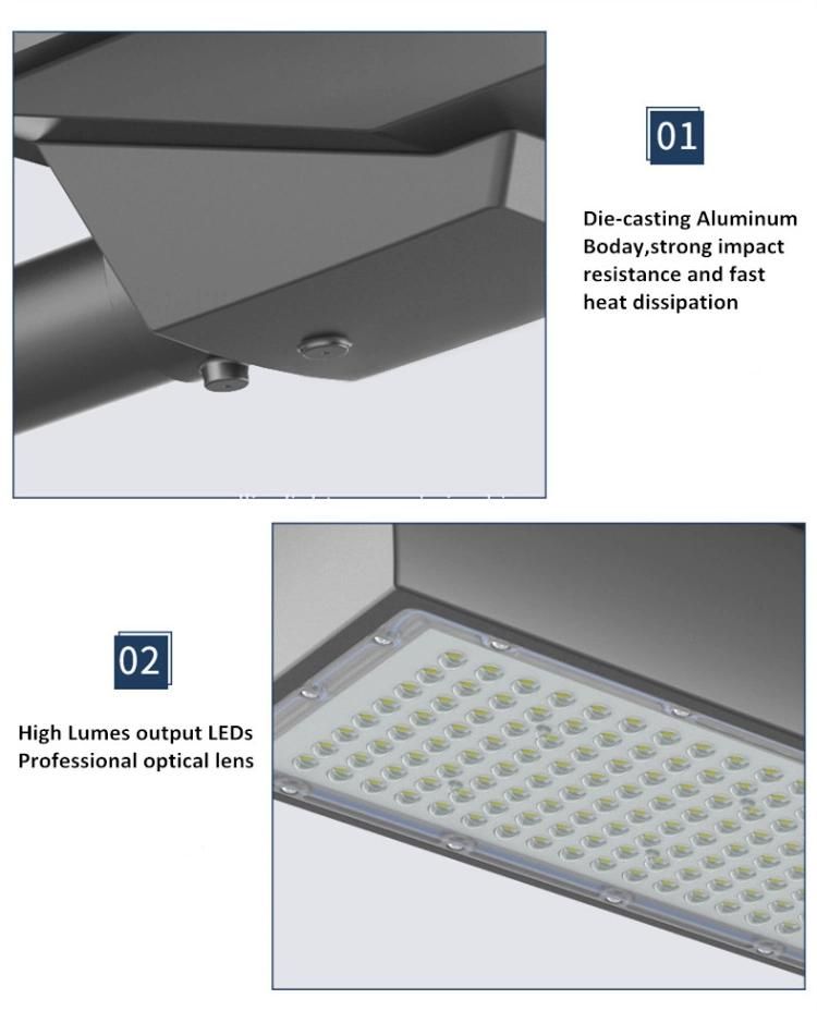 Die-Casting Aluminum Outdoor LED Solar Lightings