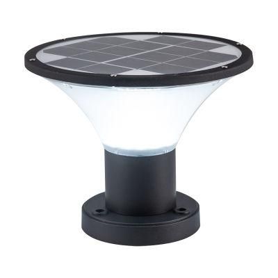 30W Integrated Energy Saving LED Solar All in One Garden Ligthing, IP67 Waterproof out Door Warm Neutral White Color Lights, Yard Round Lamps