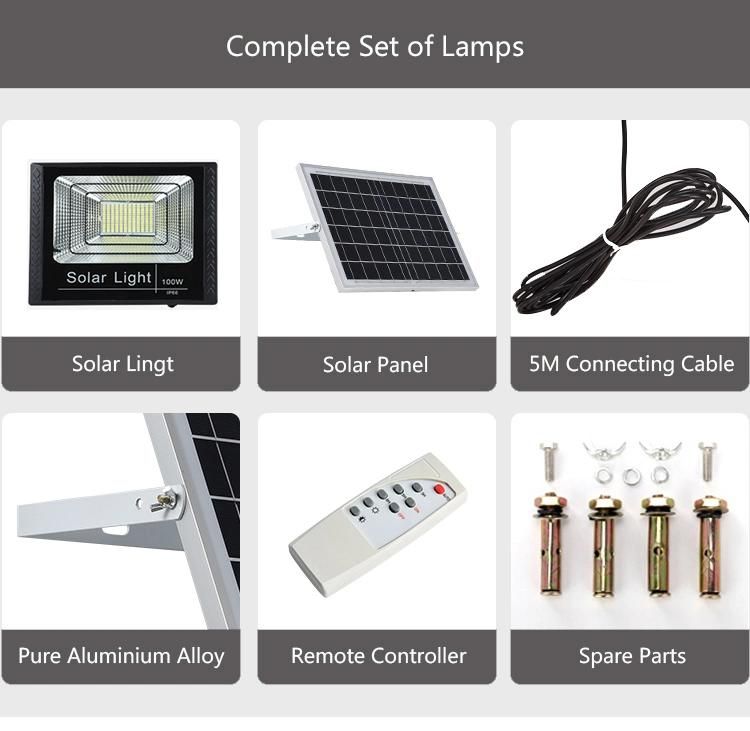 200W IP66 Waterproof Home LED Solar Light PIR Motion Sensor Outdoor Solar Security Wall Light