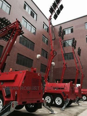 Light Tower Trailer in Diesel Generator