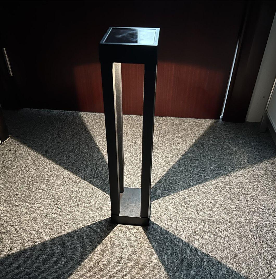 Stainless Steel Modern Solar Bollard Garden Light