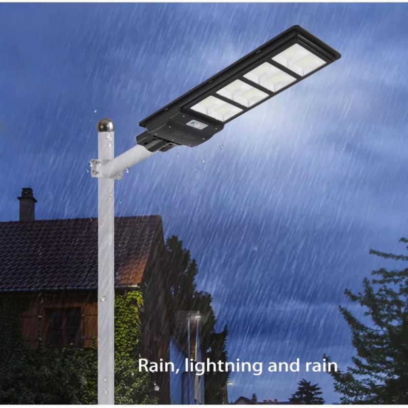 Remote Control LED Solar Street Light 600W 800W 1000W Radar Sensor IP67 Waterproof Road Light Express Way Yard Stadium Light