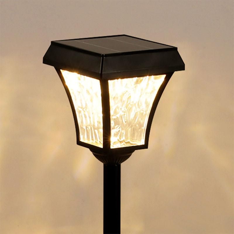 LED Modern Garden Lighting Waterproof Intelligent Light Controlled Solar Lawn Light