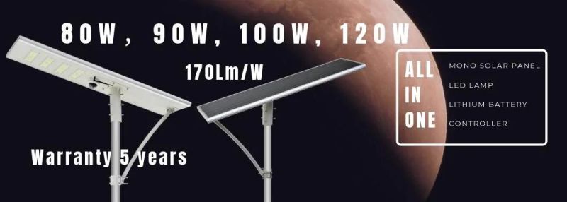 Lora Lovus 3000 300W High Lux Lumen 6 Meters Mini Solar Street Light