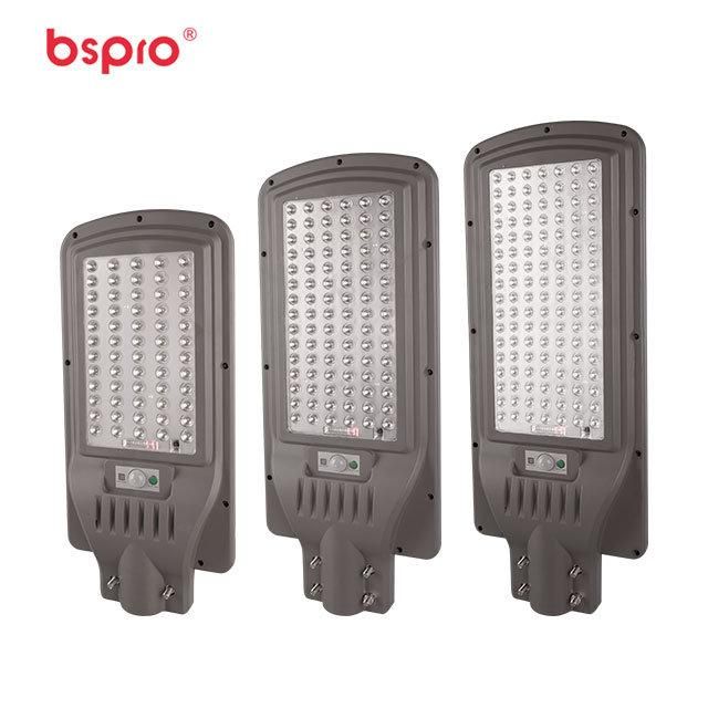 Bspro Commercial Integrated ABS 200W Outdoor Lighting Waterproof Solar LED Street Light