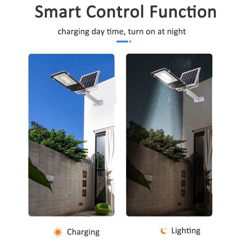 Zhongshan New Model Good Price High Lumen Modern ABS Integrated Long Lifespan Solar Powered Lamp Street Light