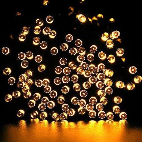 Solar String Lights, 72FT 200 LED 8 Modes Solar Powered Christmas Lights Outdoor String Lights Waterproof Fairy Lights for Garden Party Wedding Xmas Tree