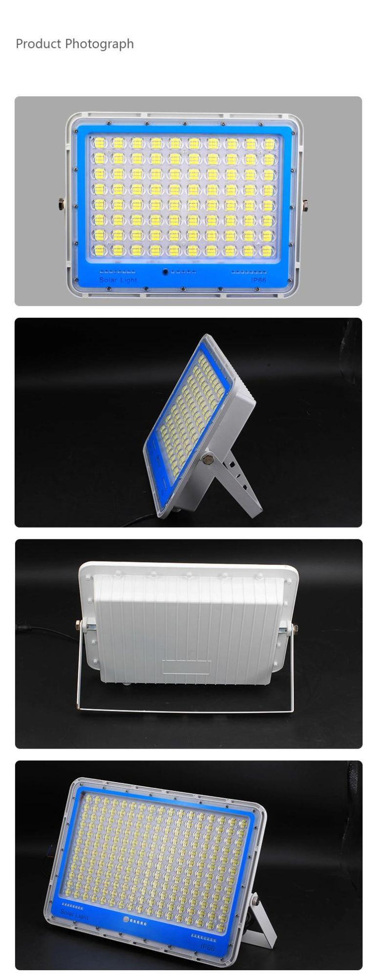 200W Solar Lights Solar LED IP65 Waterproof Outdoor Garden Light High Brightness Solar LED Flood Light