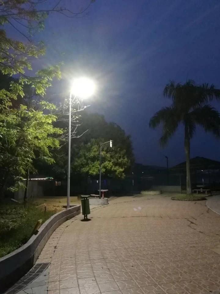 120W Outdoor Waterproof 5years Warranty All in One Integrated Solar Street Lighting