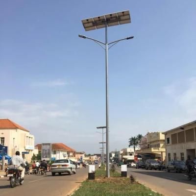 Hot Sale High Efficiency 7m 40W Double Arms City Main Street Solar Lighting Renewable Power Lamp