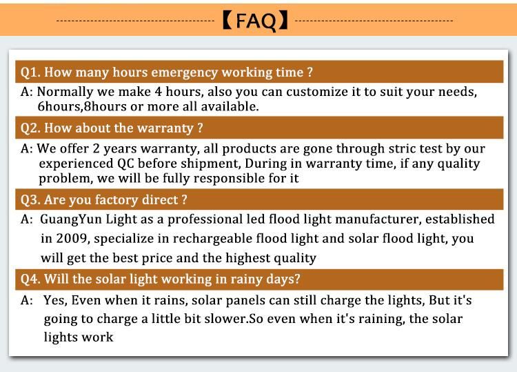 Energy Saving 40W 60W 100W 200W 300W IP66 Waterproof Garden Solar Powered LED Solar Flood Light Outdoor