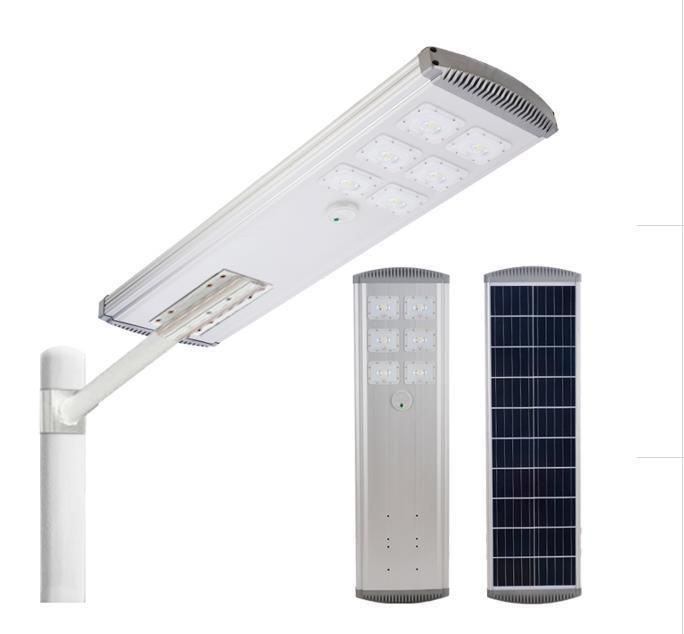 IP65 Outdoor Solar Lamp All in One Integrated LED Street Light for Garden Parking Highway