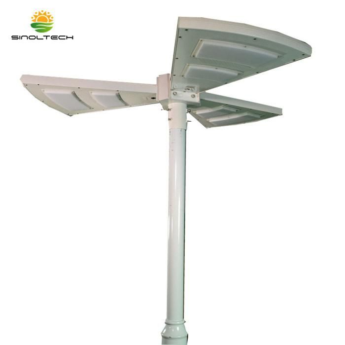 15W LED Motion Sensor All in One Integrated Solar Garden Light with Rechargeable Battery