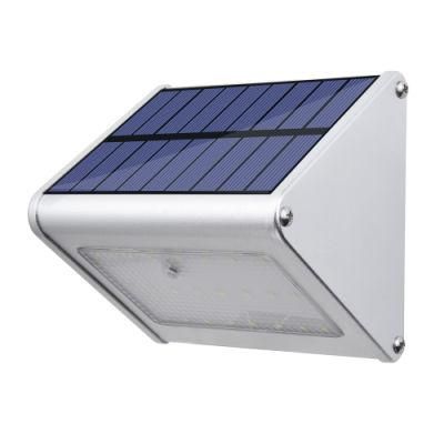 Outdoor Aluminum Alloy LiFePO4 Battery Solar Wall Lights