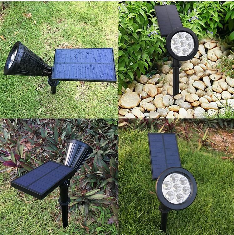 IP65 4W RGBW Solar Outdoor Garden LED