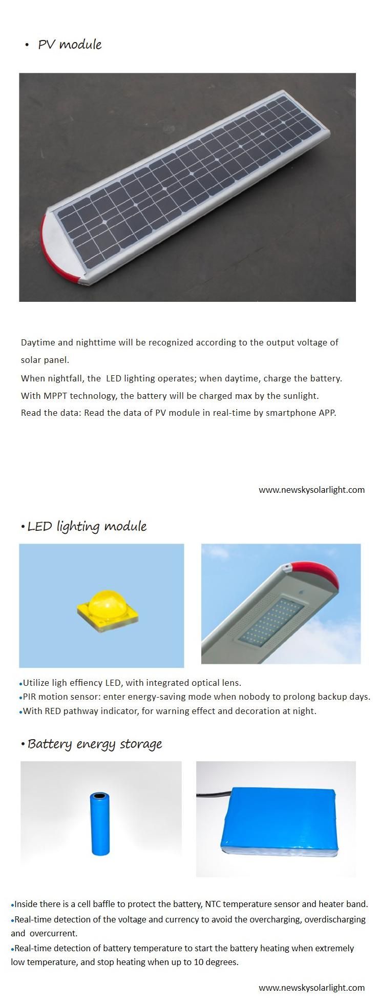 Good Price Outdoor IP65 Low Power MPPT PIR 80W Aluminium Wind Solar Hybrid LED Street Light