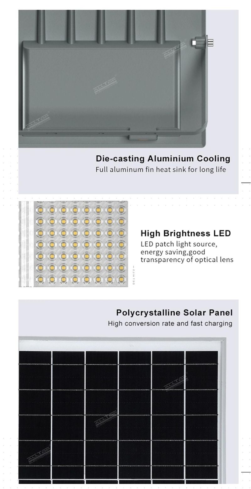 Alltop Wholesale Waterproof IP65 150watt 250watt Slim Outdoor Courtyard Stadium LED Solar Flood Lights