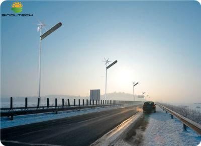 30W Hybrid Wind and Solar Powered LED Street Light (SNH-030)