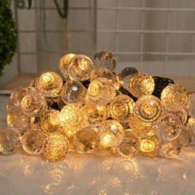 Waterproof Decorative String Lights 2.5m 20 LED Pumpkin Crystal Ball Lights String Party Decoration Wyz19728