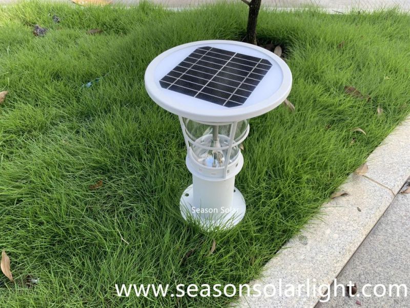 China Factory Supply Solar Energy Lighting CE Solar Garden Lamp with Solar Panel & LED Lamp