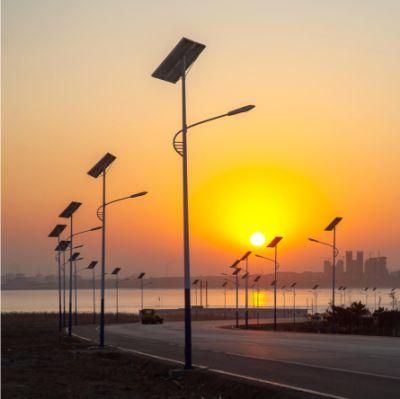 7m Light Pole Lithium Battery 60W LED Lamp Solar Street Light