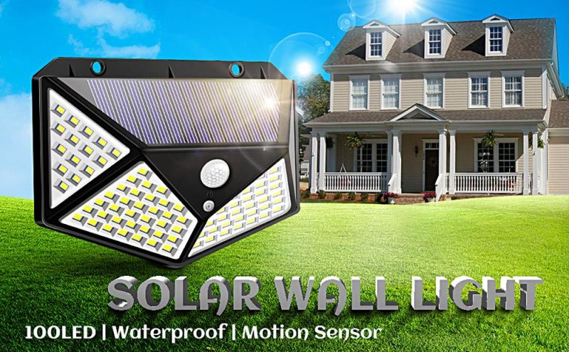 IP65 LED Solar Light Motion Sensor Solar Security Wall Light