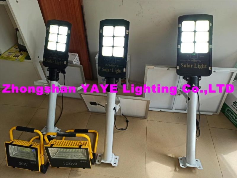 Yaye 18 Hot Sell 30W/30W/90W All in One Solar LED Street Light / LED Road Garden Light with Remote Controller/Radar Sensor/ 1000PCS Stock/3 Year