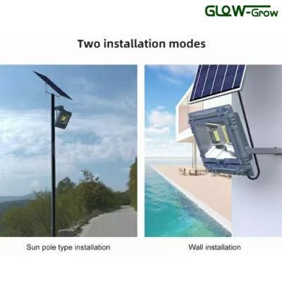 IP65 Waterproof Solar Flood Lights Outdoor Solar Powered LED Floodlights Solar Street Lights for Home Garden Lighting