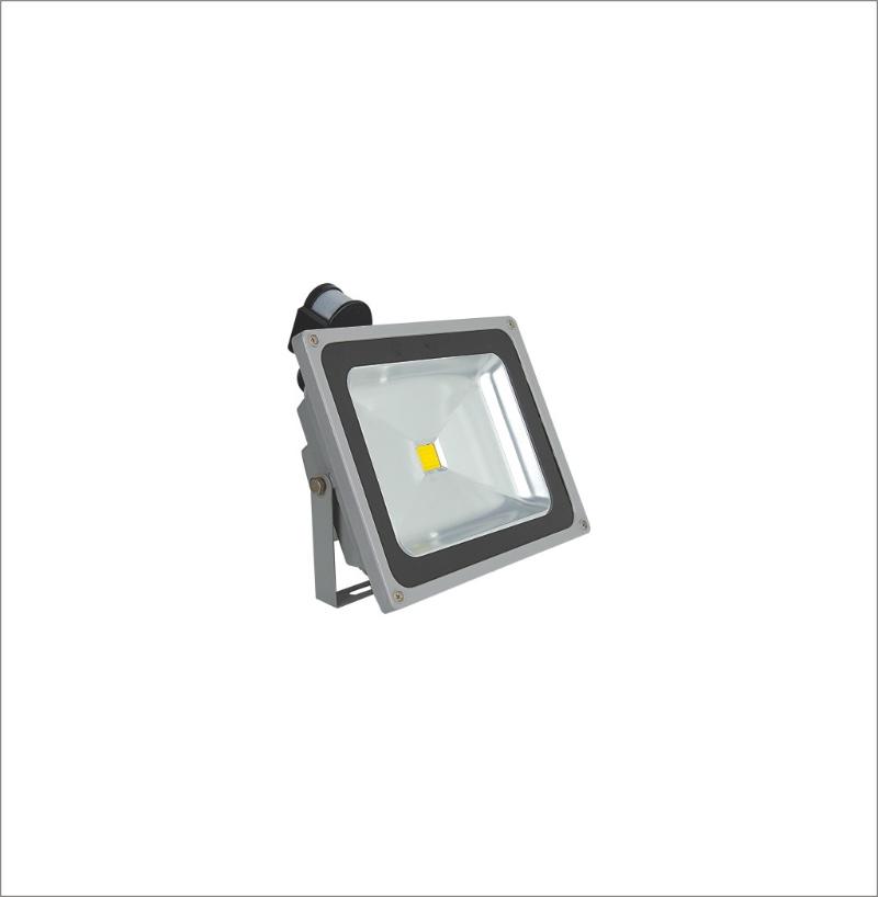 60W RGB Sensor Flood Street Lamp Flood Light Spotlight