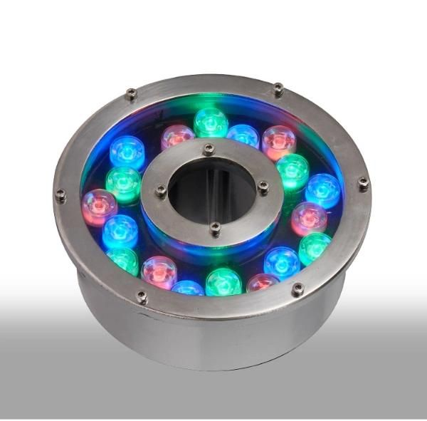 6-24W LED Fountain Lamp IP68 Waterproof Plaza Fountain Swimming Pool Light Garden Pond Decor Underwater Lights