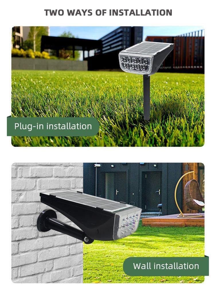 Solar Spotlights Outdoor LED Solar Garden Light