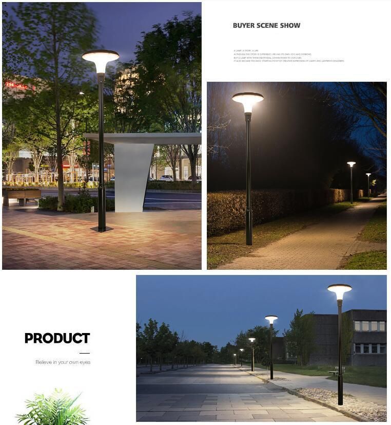 3.5 Meters High IP65 Waterproof Solar Garden Light with Pole Optional