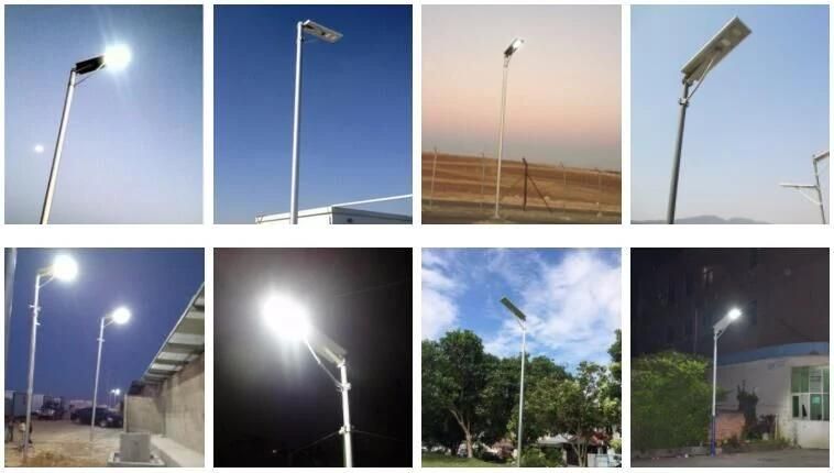 Outdoor Factory Commercial Project Aluminum Alloy All in One Solar LED Street Lights