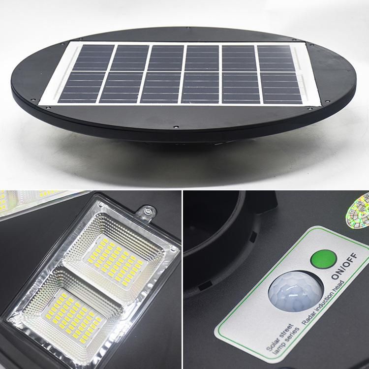 Split Round UFO COB Solar Street Light Pole Solar LED Rseries300