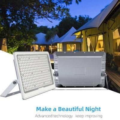 Solar Light LED 50W 100W 300W Lamps Street Lightings Garden Energy Saving Remote Control Outdoor Solar Floodlight