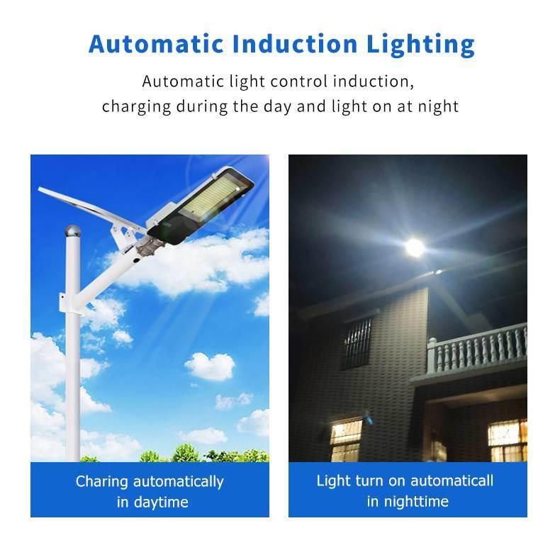 Split-Type Upgraded Solar Street Light Light Control+Remote Control