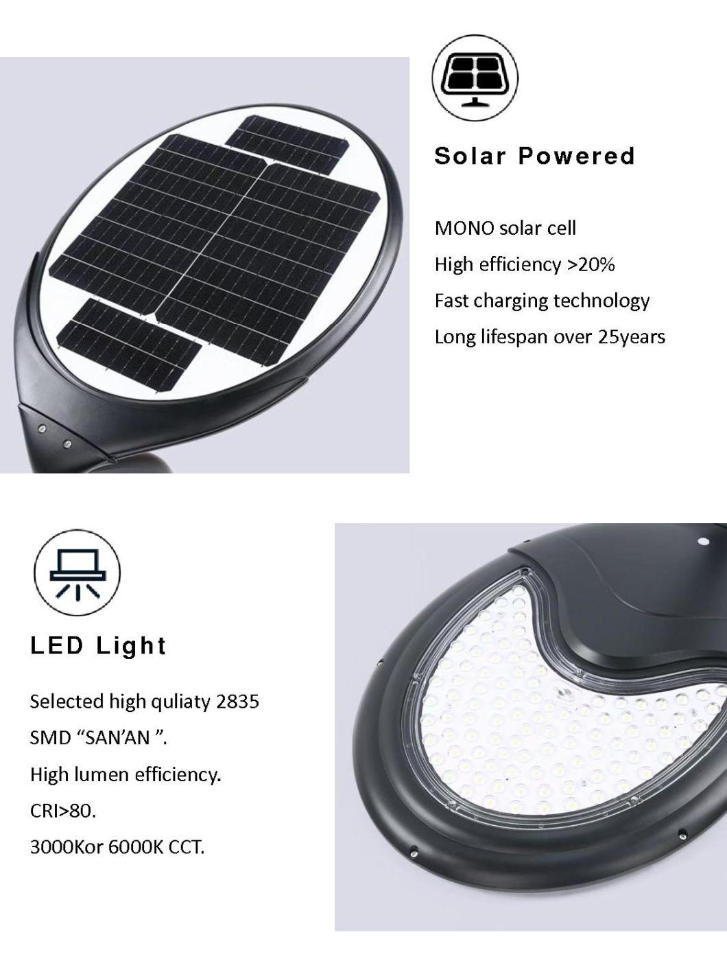 IP65 Outdoor Garden All in One Integrated Solar LED Street Light with CE Approved