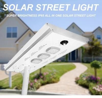 5 Year Warranty Outdoor Solar Power LED Street Light 30W~ 120W with Sensor