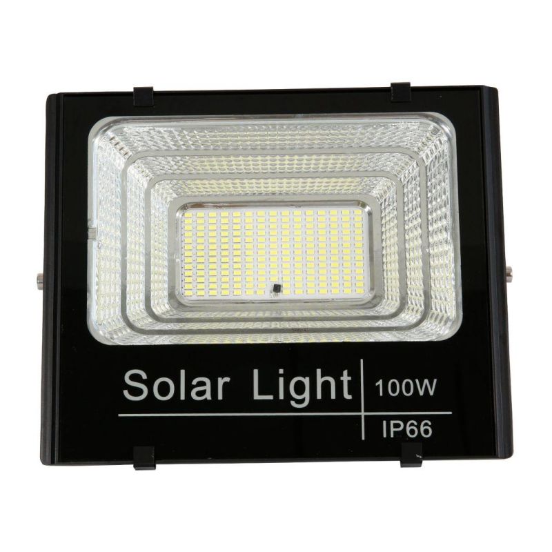 Esavior 100W Solar Powered Outdoor Solar LED Street/Flood/ Garden/Security Light