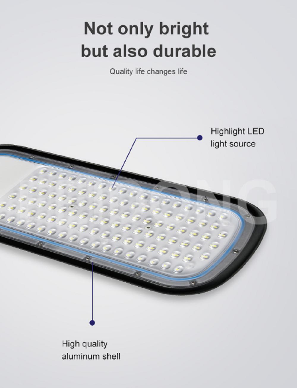 Waterproof CE Certified 50W-200W Smart LED Street Light