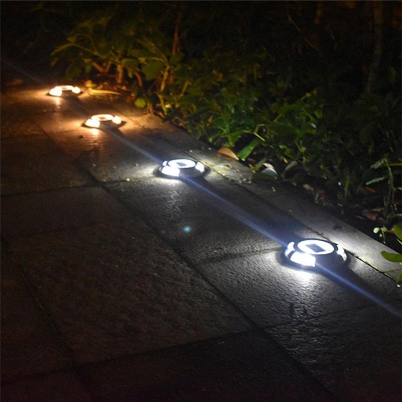 Waterproof Solar Underground Lights Solar Boat Deck Lights for Sidewalk