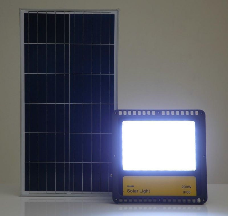 Yaye 2021 Hot Sell 200W Portable Solar Flood Light Garden Lawn Light with 100W/200W/300W