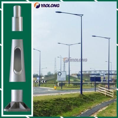 8meter 9meter 10meter 304L 316L Single Arm Lighting Pole Malaysia