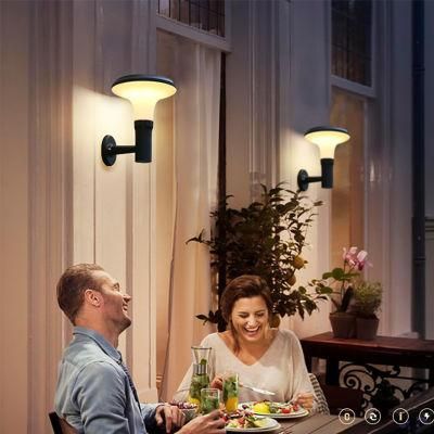 Waterproof IP65 Outdoor Lighting Energy Saving SMD 2835 Smart Motion Solar Light with Sensor LED Wall Solar Light